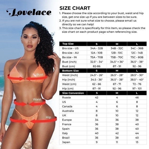 𝅺new V-Bar Underwire Push Up Bikini - Picture 8 of 8